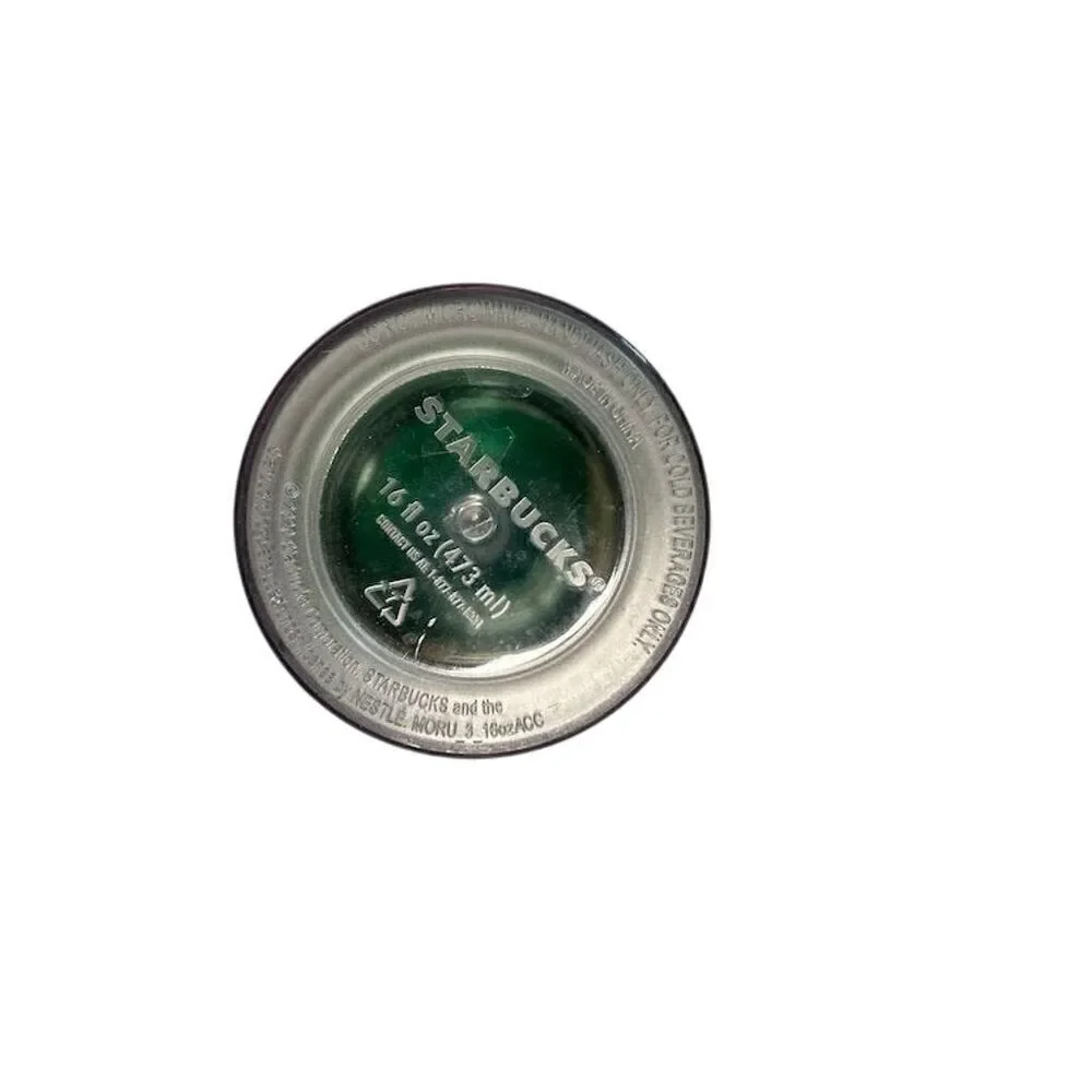 Starbucks 2019 Holiday Green Mercury Glitter Tumbler 16oz